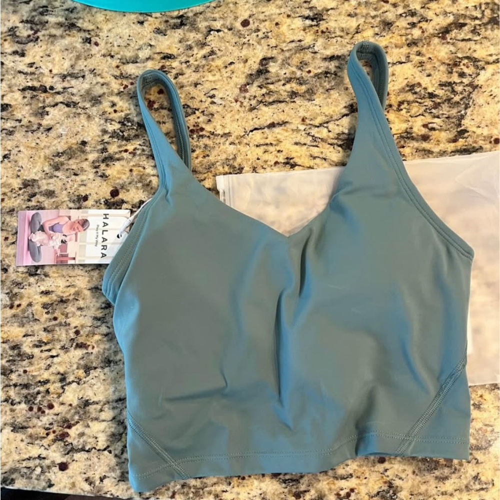 Halara Green Sports Bra